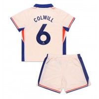 Camisa de time de futebol Chelsea Levi Colwill #6 Replicas 2º Equipamento Infantil 2024-25 Manga Curta (+ Calças curtas)